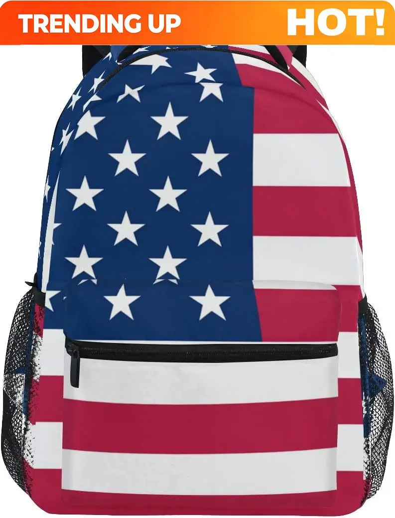 Women Bags Usa - Custom Bag USA Flag Bag Mens