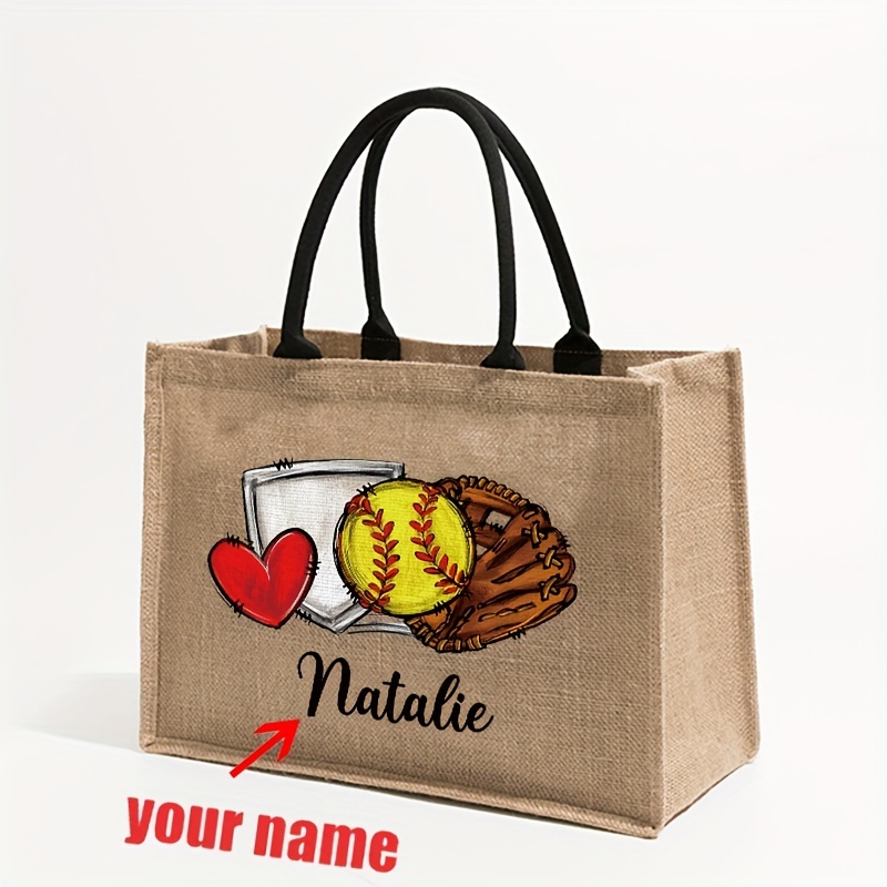 Women Bags Name - Custom Name Pattern Shipping Large Beach