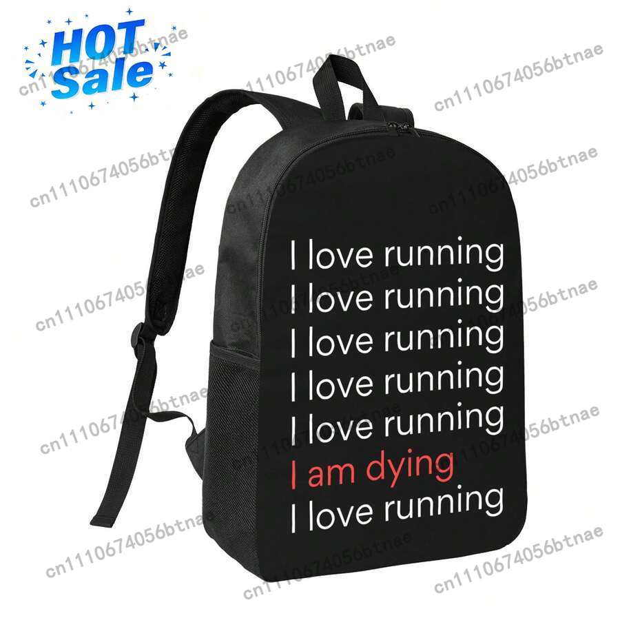 Women Bags Waterproof - I Love Running I Am Dying