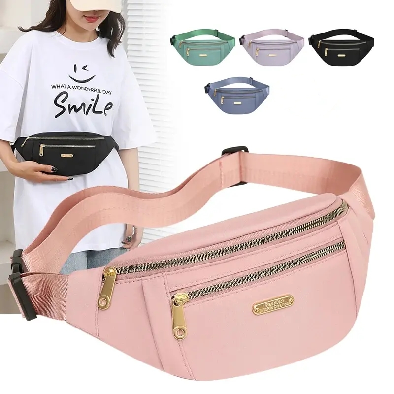 Women'S Bum Bags - Women Waist Bag Fanny Pack Zipper