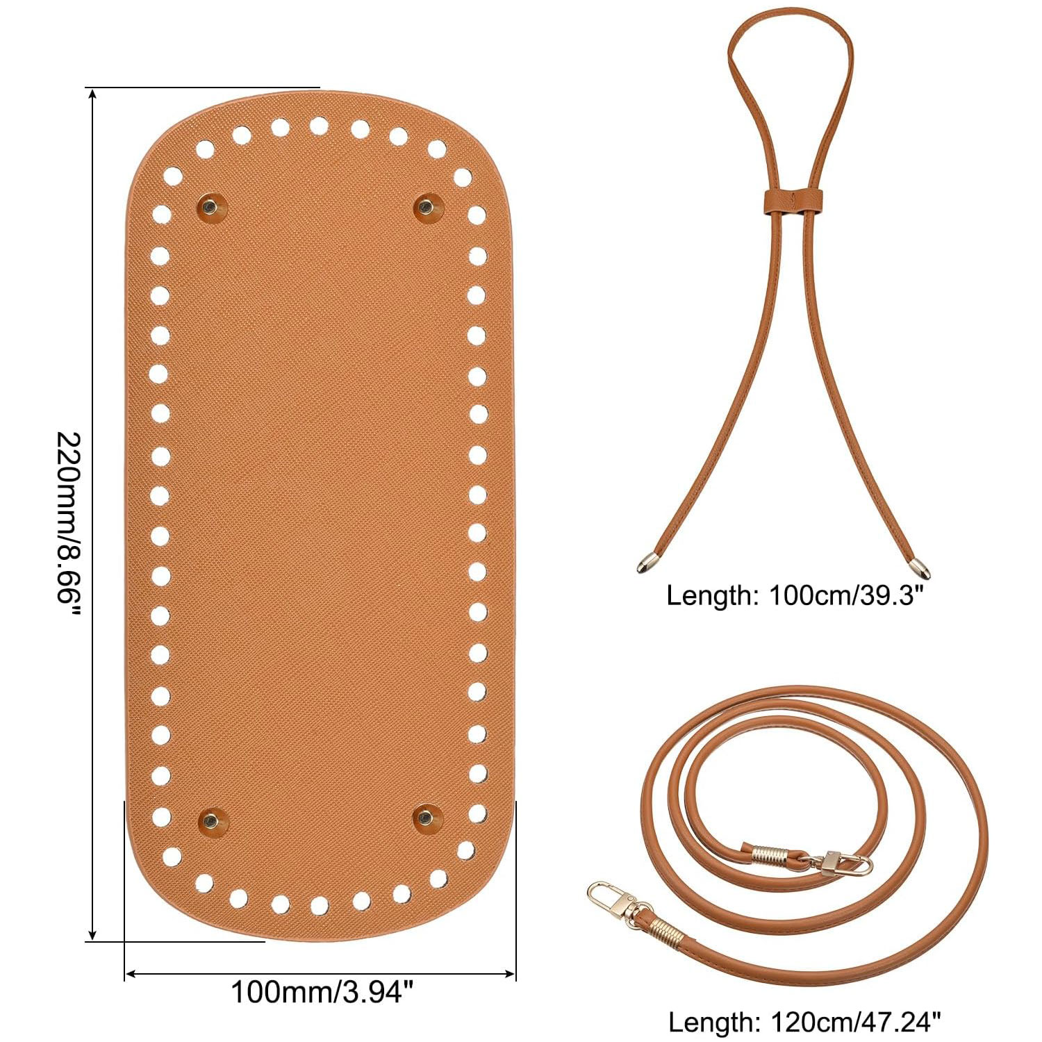 3Pcs DIY Purse Making Kit with - Crochet Market Bag ulasan dan harga