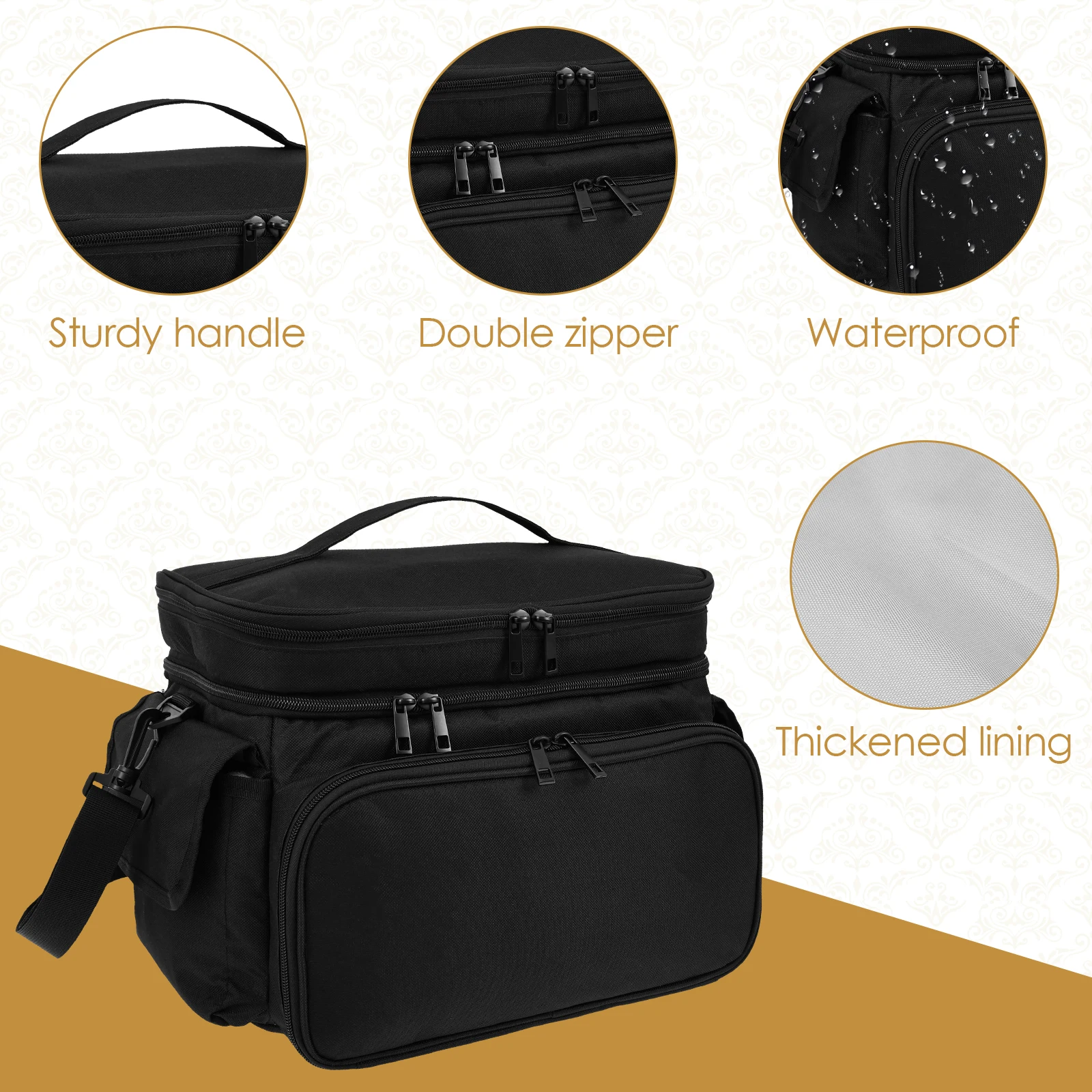 Large Sewing Bag Wool Knitting - Crochet Market Bag ulasan dan harga