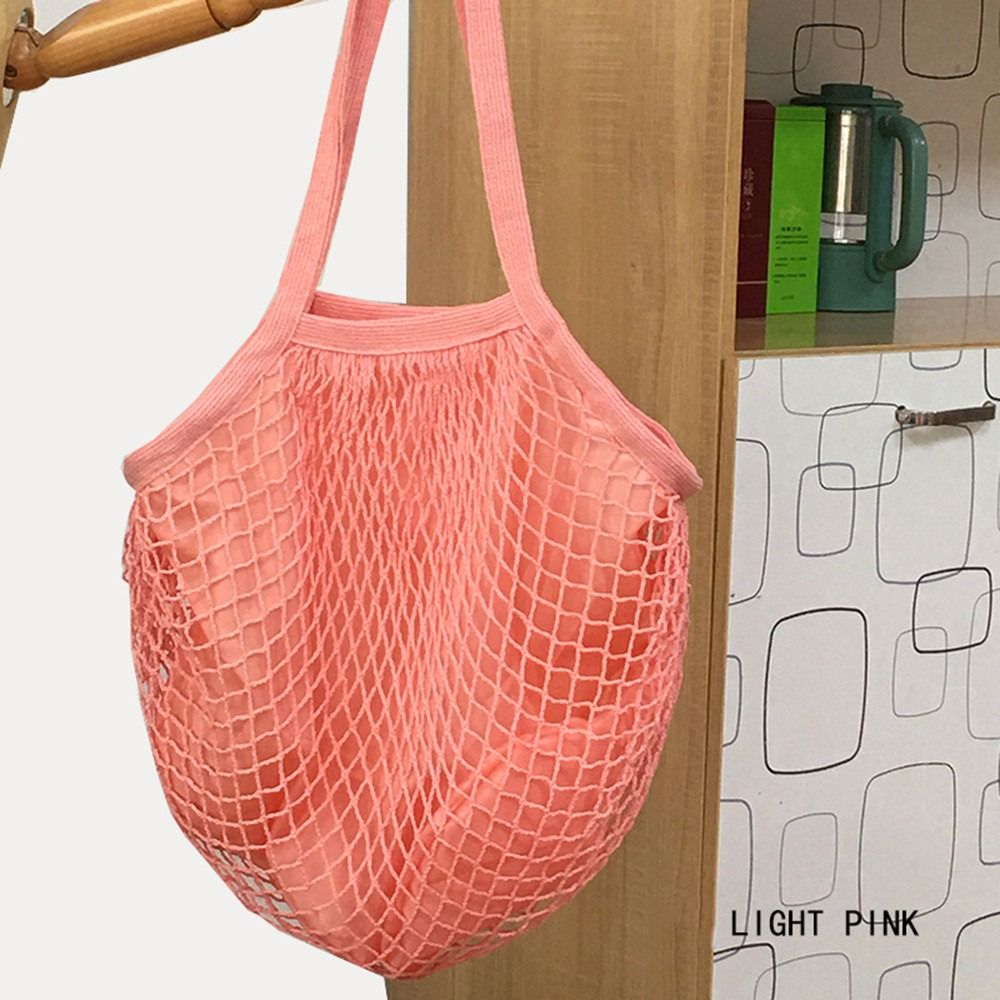 Durable Cotton Grocery Bags Me - Crochet Market Bag ulasan dan harga