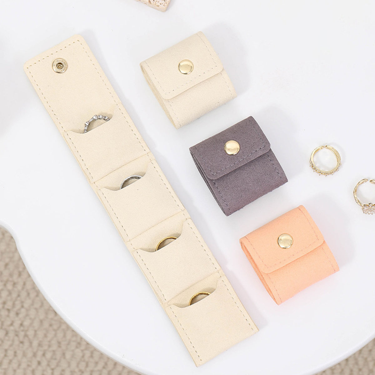 Portable Multi-pocket Jewelry  - Women Bags For Office ulasan dan harga