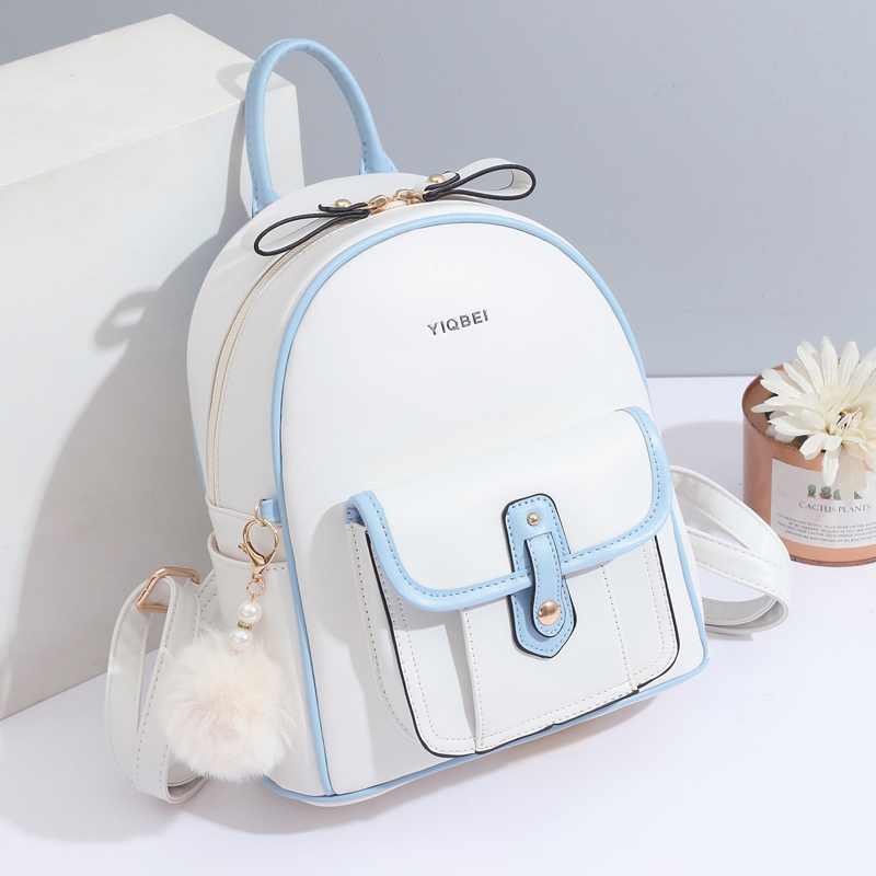 Stylish solid color texture wo - Women Bags White ulasan dan harga
