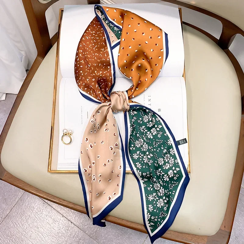 Design Print Skinny Scarf Plai - Women'S Bags Designer Brands ulasan dan harga