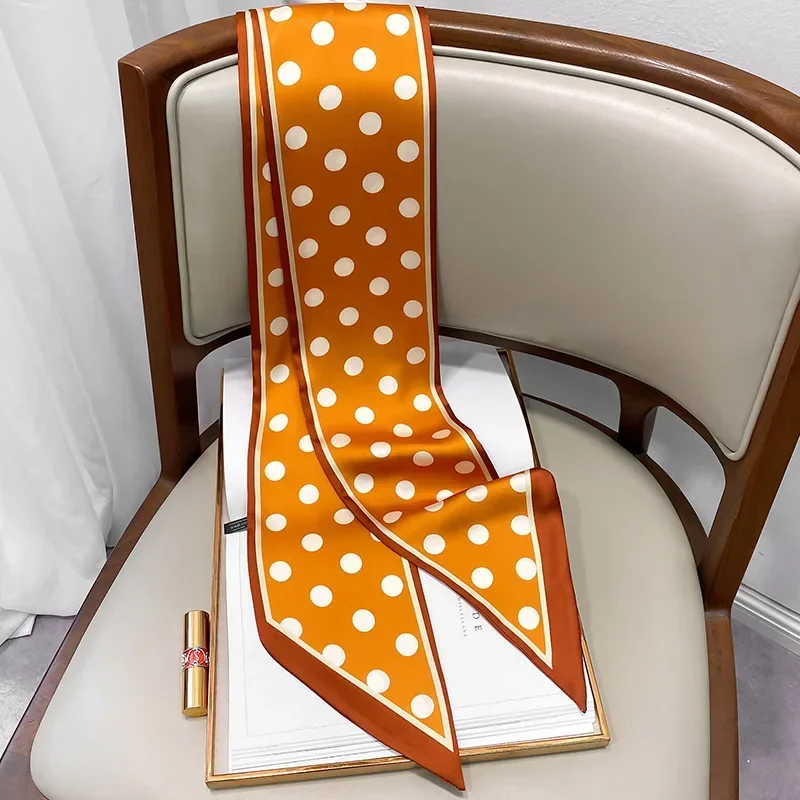 Design Print Skinny Scarf Plai - Women'S Bags Designer Brands ulasan dan harga
