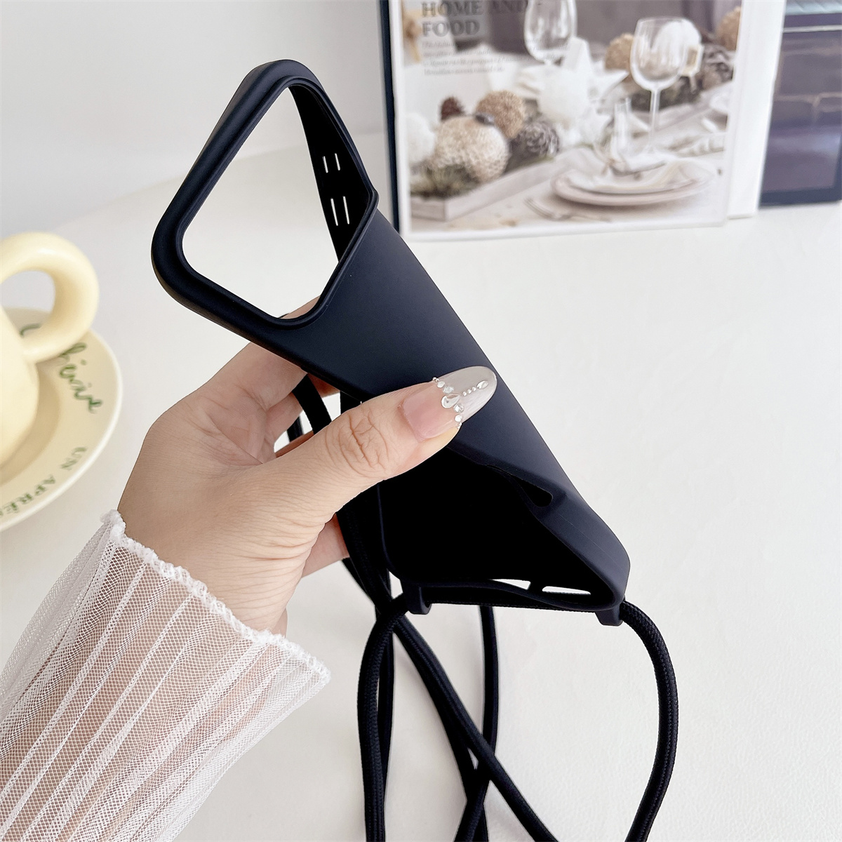 Crossbody Lanyard Liquid Silic - Phone Bag Crossbody ulasan dan harga