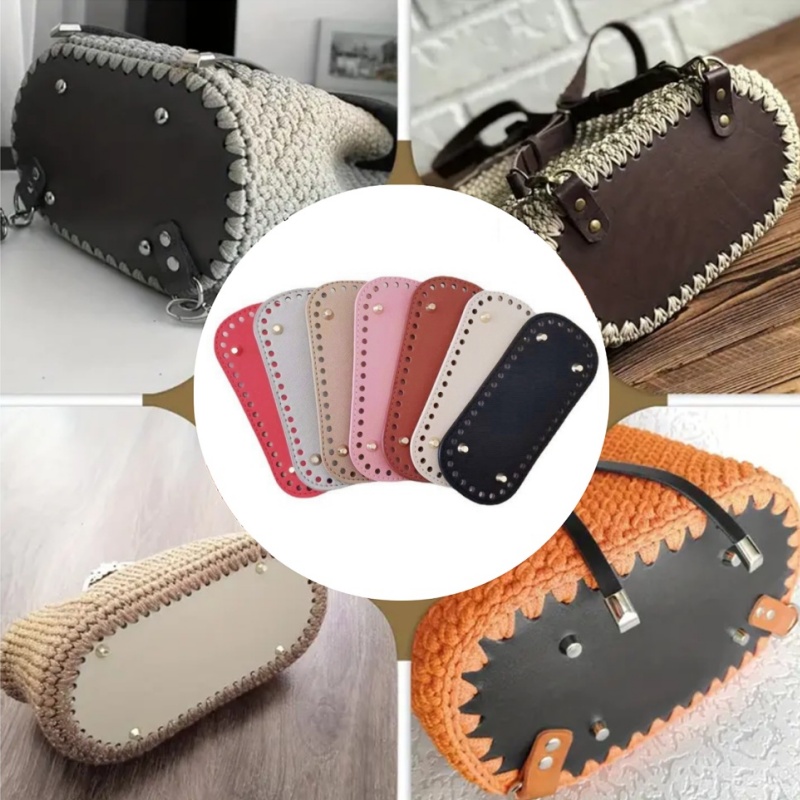 21.5x10cm Long Bottom For Knit - Crochet Market Bag ulasan dan harga