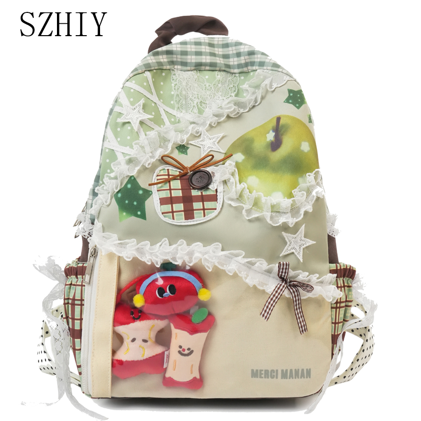 Colorful Backpack for College  - Women Bags College ulasan dan harga