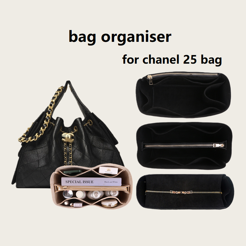 Bag Organiser For Chanel 25 Ho - Women Bags Chanel ulasan dan harga