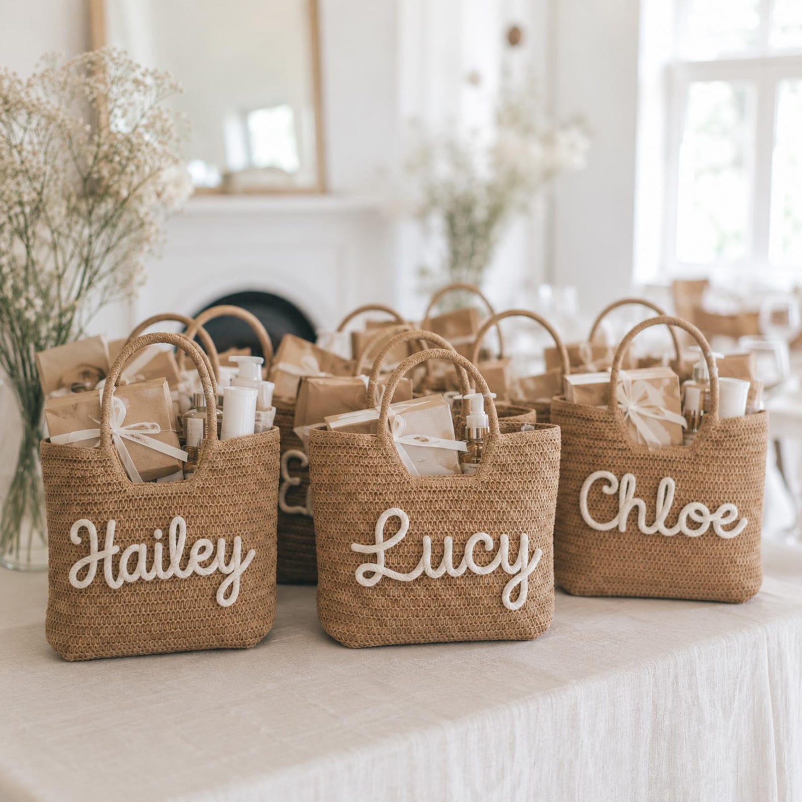 Personalized Custom Tote Bag,  - Crochet Market Bag ulasan dan harga