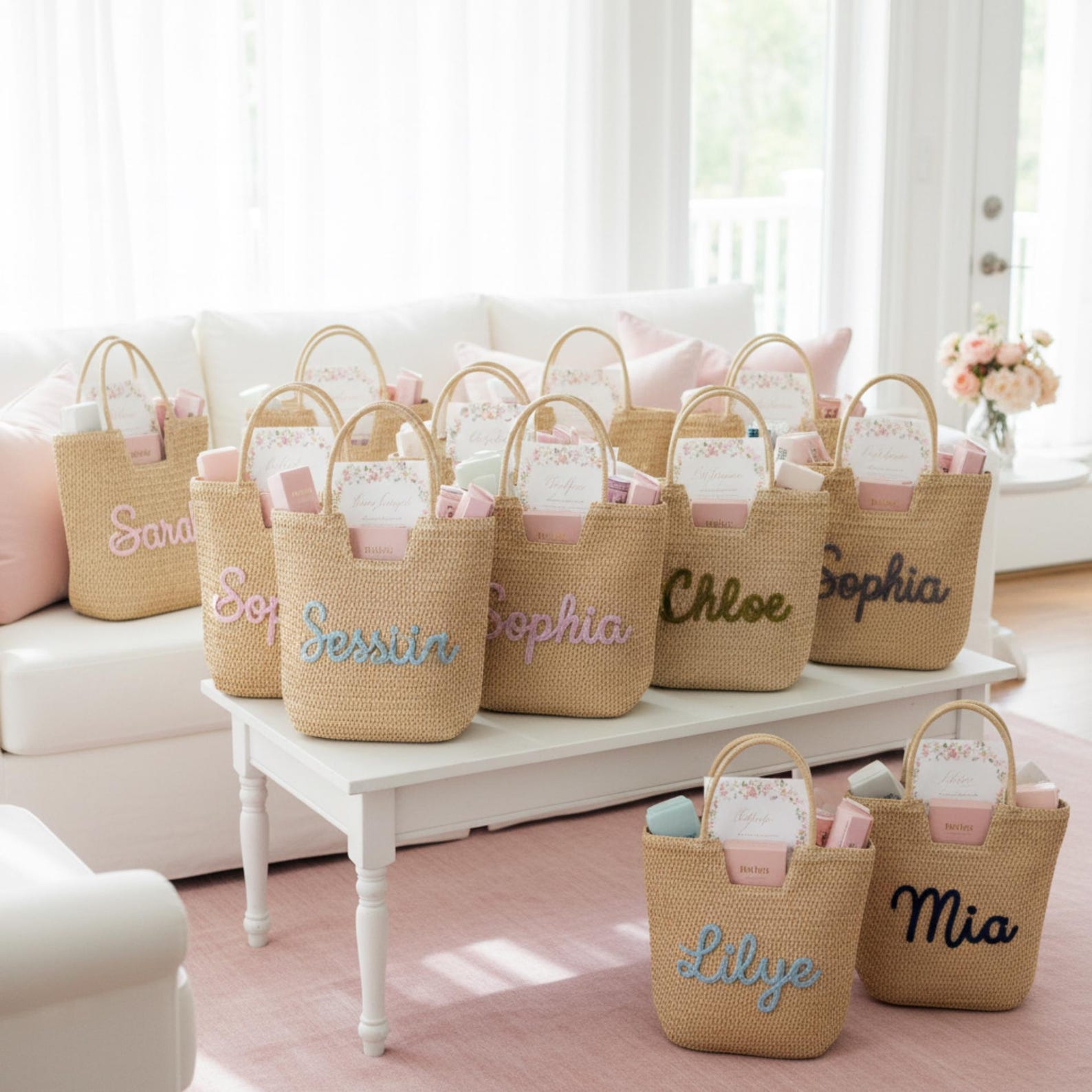 Personalized Custom Tote Bag,  - Crochet Market Bag ulasan dan harga