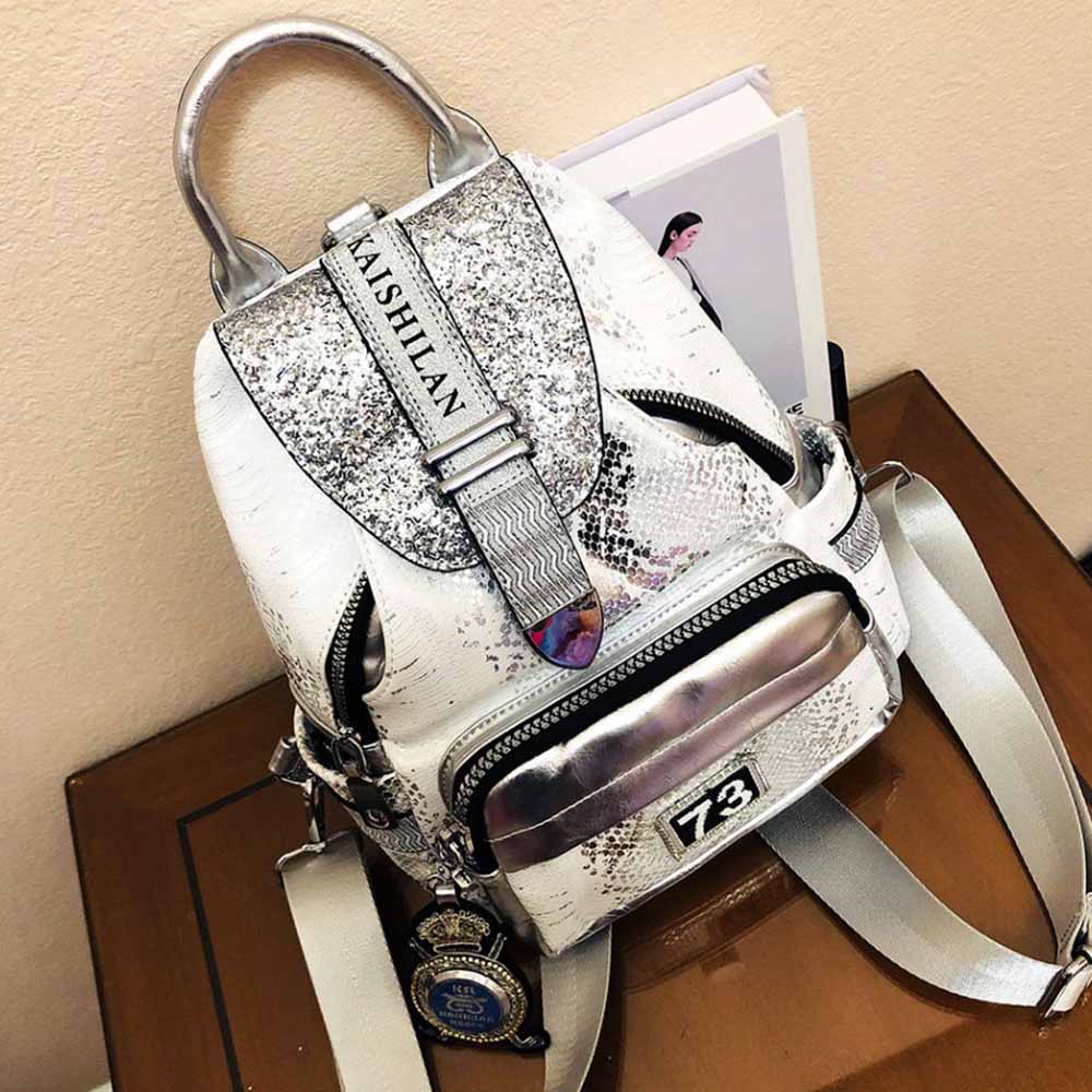 Luxury Brand Women's Backpack  - Women Bags White ulasan dan harga