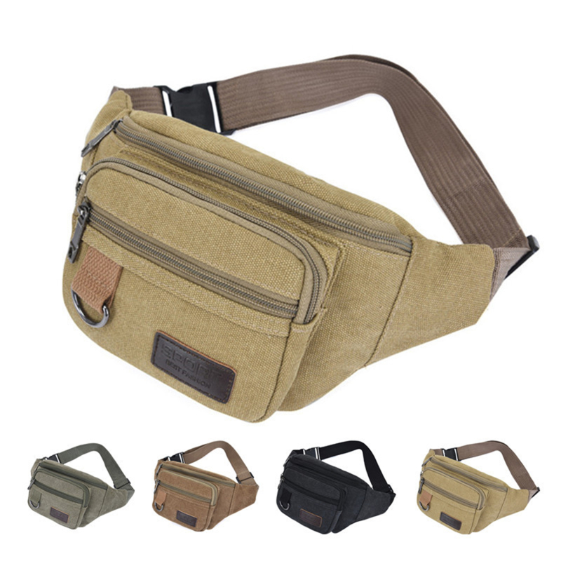Chest Bag Canvas Waist Bag Wom - Women'S Bum Bags ulasan dan harga