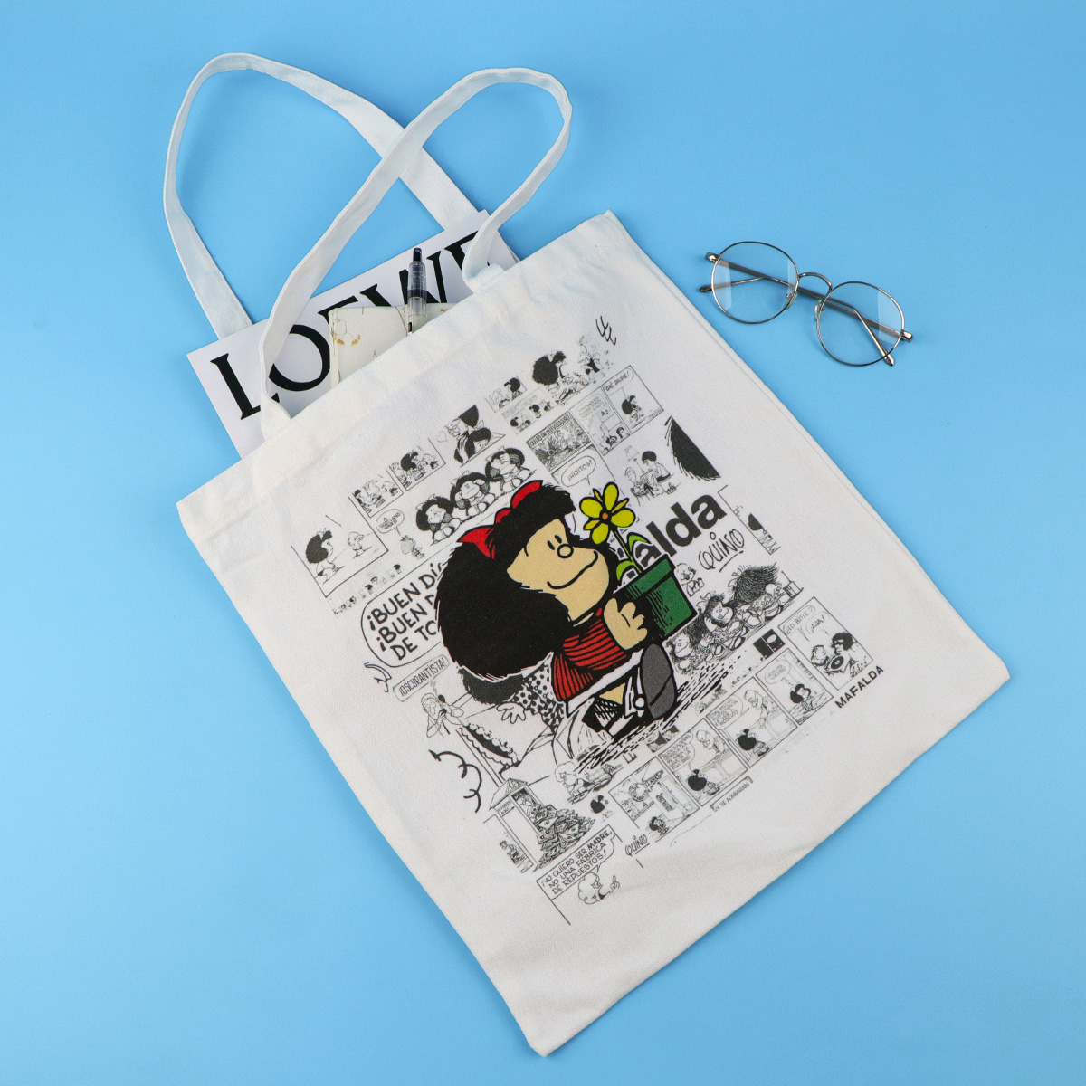 Fashion Canvas Tote Bag Women  - Women Bags Accessories ulasan dan harga