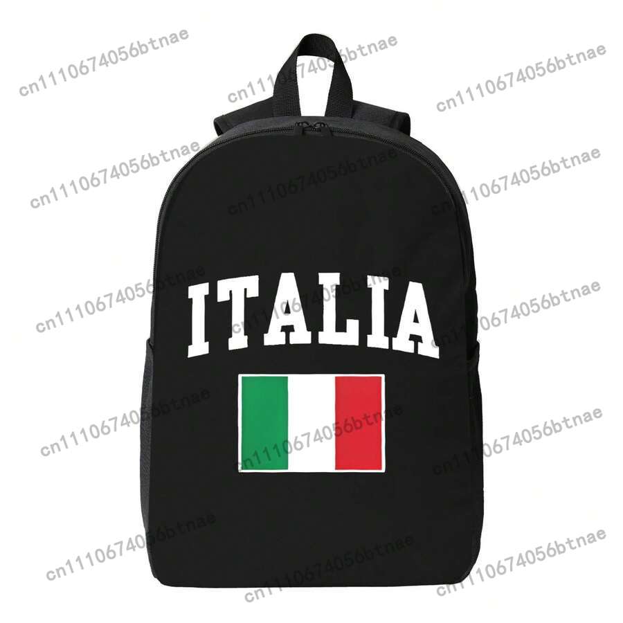 Italia Flag Backpack Waterproo - Women Bags Waterproof ulasan dan harga