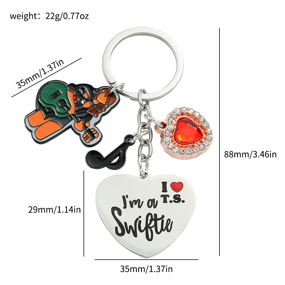Taylor Keychain Fans Collect S - Women Bags Accessories ulasan dan harga
