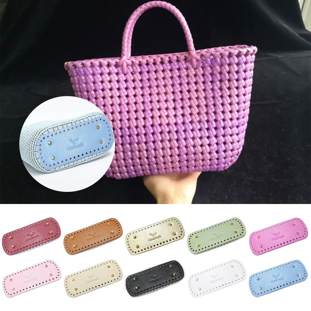 20cm*8cm Handmade Long Bottom  - Crochet Market Bag ulasan dan harga