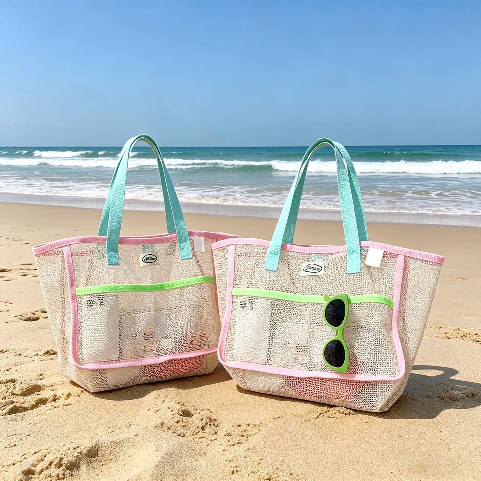 Beach Bags for Women Colorful  - Women Bags Accessories ulasan dan harga