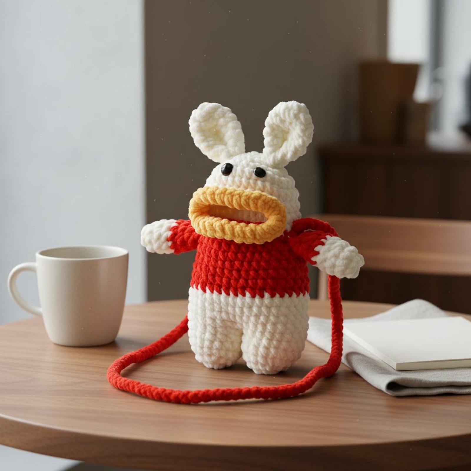 Crochet Frog Phone Bag Crochet - Women Bags Accessories ulasan dan harga