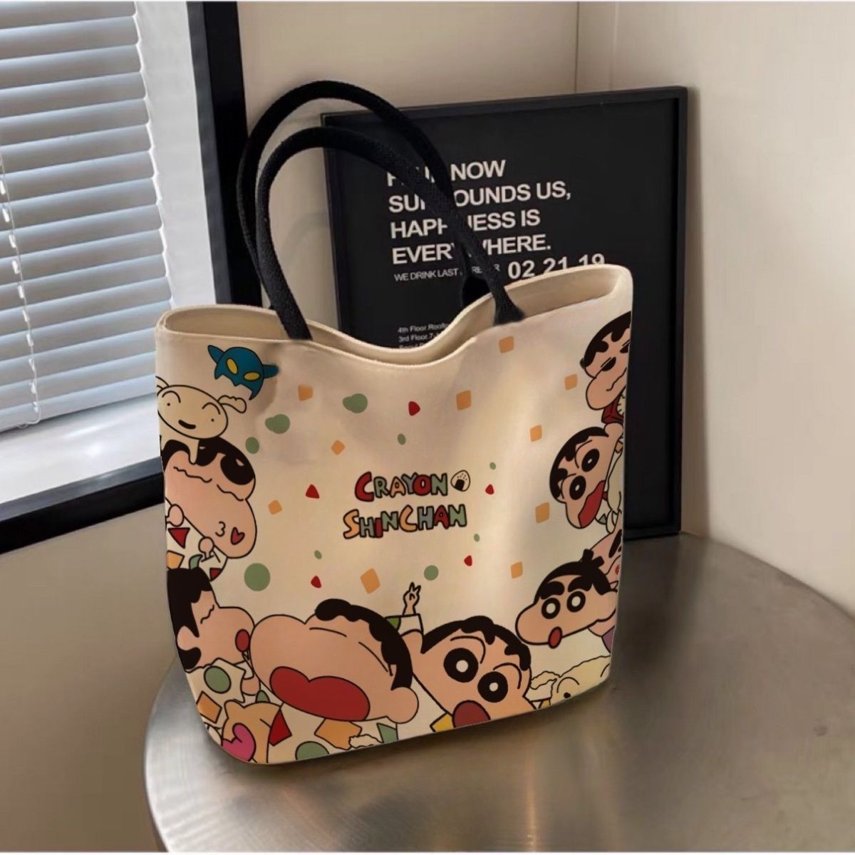 2026 New Crayon Shin-chan Canv - Women Bags College ulasan dan harga