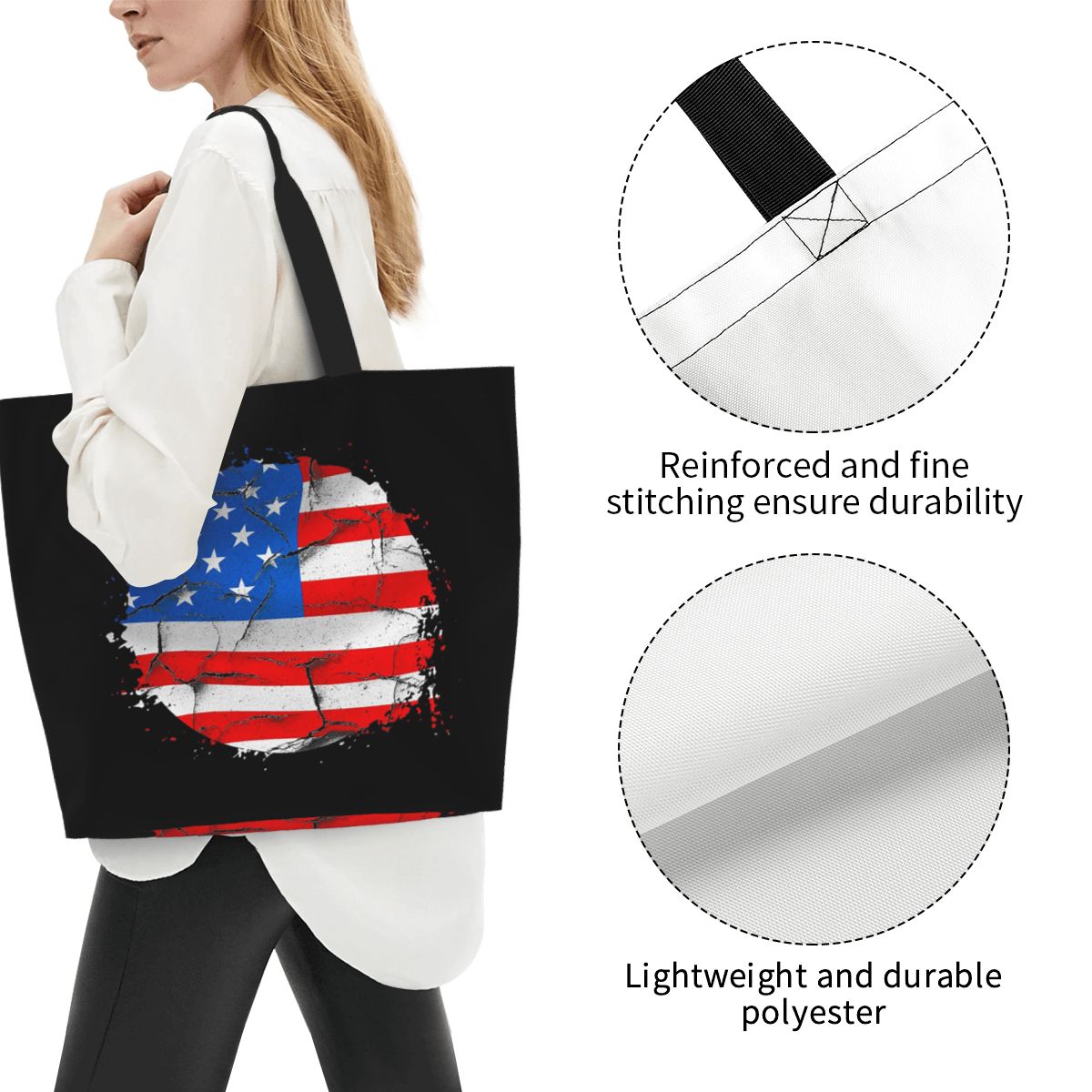 USA America American Flag Shop - Women Bags Usa ulasan dan harga
